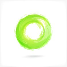 Business Abstract Circle icon Corporate Media Technology style N2