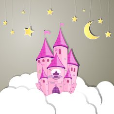 Vector princess castle N2