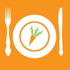 diet icon vector illustration