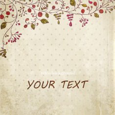 Vintage background with floral ornament N2