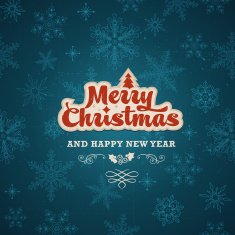 Vintage Christmas card N46