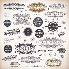 vintage labels N75