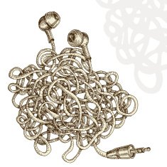 Tangled earphones N2
