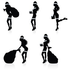 Christmas Silhouettes N14