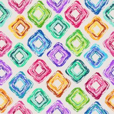 Seamless pattern of colorful rhombus N2