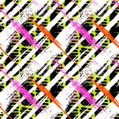 Bold pattern with wide brushstrokes and stripes