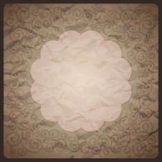 Vintage background with ornamental frame N2