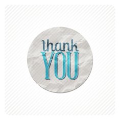 Vintage Thank You Card N4