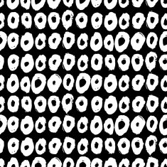 Hipster style pattern with doughnut like shapes N4