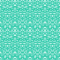 Ethnic pattern with ornamental stripes