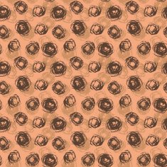 Animal pattern print with brushed shapes N2