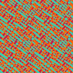 Hipster pattern with random brushstrokes N2
