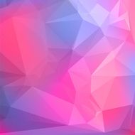 Abstract geometric background with polygons Vector illustration