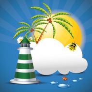 Green Lighthouse