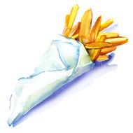 French fries potato