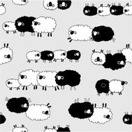 pattern of pretty sheep N15