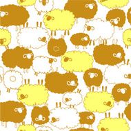 pattern of pretty sheep N16