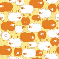 pattern of pretty sheep N17