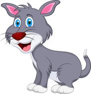 Cat cartoon character
