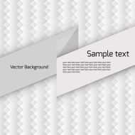 white geometric pattern with zigzags and place for text