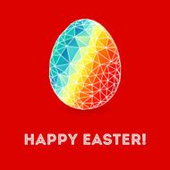 Colorful Easter Egg N7