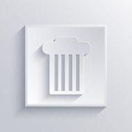 Vector light square icon Eps 10 N29