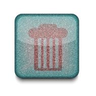 Vector bin icon Eps10 Easy to edit