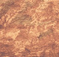 Crushed old paper with paint stains Background texture