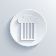 Vector light circle icon Eps10 N73