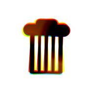 Vector abstract icon on white background Eps10 N28