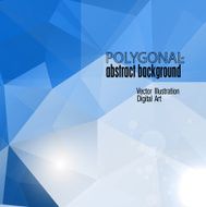 Abstract colorful Polygonal Background Vector illustration N14