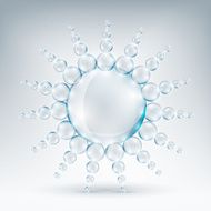 sun from bubbles