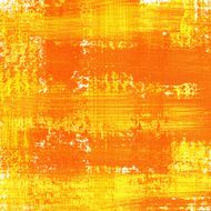 Abstract orange painted acrylic background