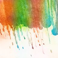 Abstract painted watercolor brush strokes background N2