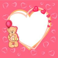cute valentine teddy bear N2