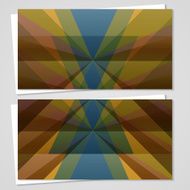 Vector business-card set for your design N540