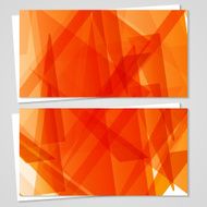 Vector business-card set for your design N545