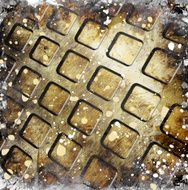 abstract grunge squares background N6