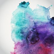 Abstract hand drawn watercolor background N46