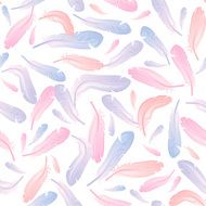 Feather pattern trimmed at the edges N2