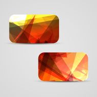 Vector business-card set for your design N550