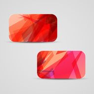 Vector business-card set for your design N561
