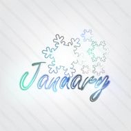 January Typography N2