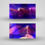 Vector business-card set for your design N572