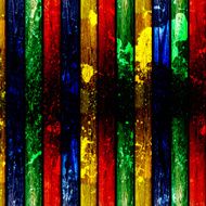 dirty colorful wood