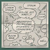 Vector comic book explosion elements N4