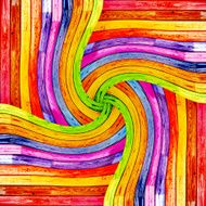 colorful wooden twirl N3