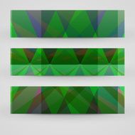 Vector banner set for your design N262