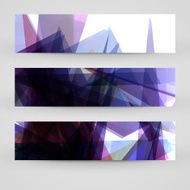Vector banner set for your design N263