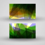 Vector business-card set for your design N574